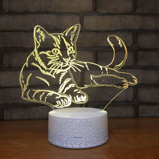 3D Cat Night Light | Children Night Lights