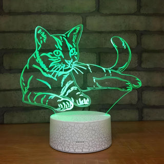 3D Cat Night Light | Children Night Lights