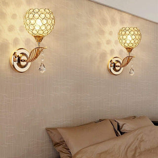 Antique Crystal Wall Sconces | Lumilya