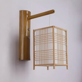 Bamboo Wall Light | Japanese Wall Sconce