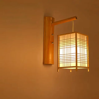 Bamboo Wall Light | Japanese Wall Sconce