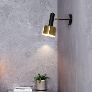 Black Industrial Wall Sconce | Lumilya