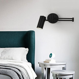 Black Swing Arm Wall Sconce | Lumilya