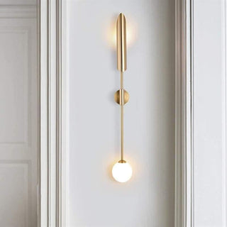 Brushed Gold Wall Sconces | Lumilya