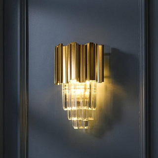 Crystal Wall Sconce Light Fixture | Lumilya