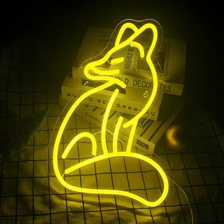 Fox Neon Night Light | Children Night Lights