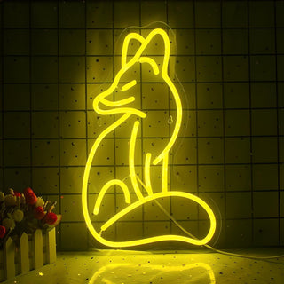 Fox Neon Night Light | Children Night Lights