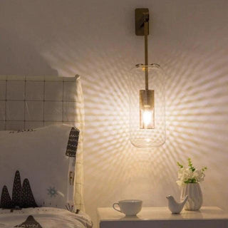 Glass And Metal Wall Sconce | Lumilya