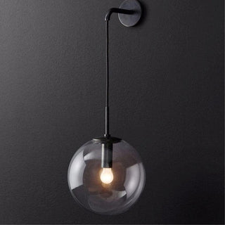 Glass Globe Wall Sconce | Lumilya