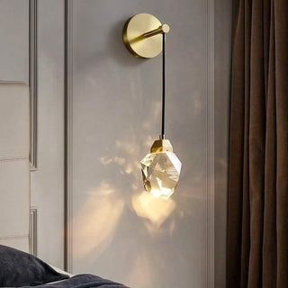 Gold And Crystal Wall Sconces | Lumilya