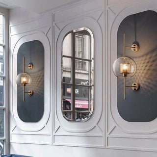 Modern Brass Wall Sconce | Lumilya