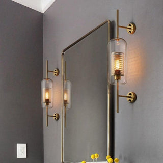 Modern Brass Wall Sconce | Lumilya