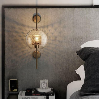 Modern Brass Wall Sconce | Lumilya