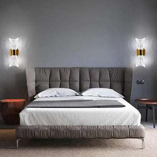 Modern Crystal Wall Sconce | Lumilya