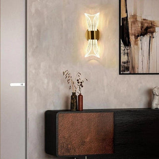 Modern Crystal Wall Sconce | Lumilya