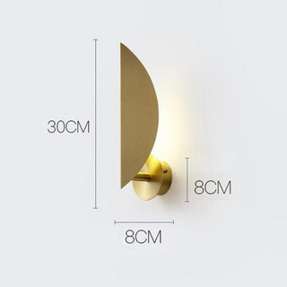 Modern Gold Wall Sconce | Lumilya