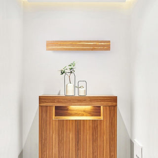 Natural Wood Wall Sconce | Lumilya