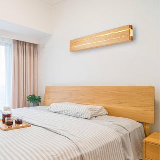 Natural Wood Wall Sconce | Lumilya