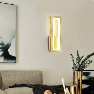Rectangular Wall Sconce | Lumilya