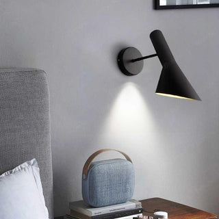 Simple Black Wall Sconce | Lumilya