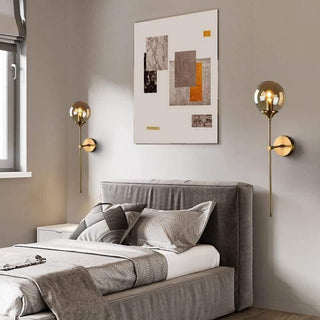 Smoked Glass Wall Sconce | Lumilya