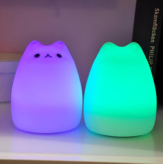 Squishy Cat Night Light | Children Night Lights