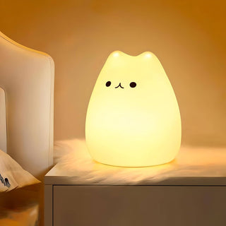 Squishy Cat Night Light | Children Night Lights