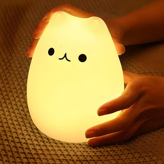 Squishy Cat Night Light | Children Night Lights