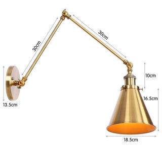 Swing Arm Wall Sconce Hardwired | Lumilya