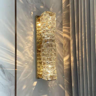 Textured Glass Wall Sconce | Lumilya