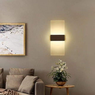White Glass Wall Sconce | Lumilya