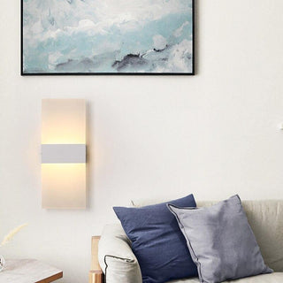 White Glass Wall Sconce | Lumilya