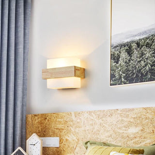 Wood Wall Light Sconces | Lumilya