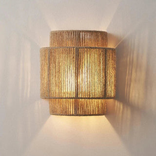 Bohemian Wall Sconce | High-end Rattan Wall Light