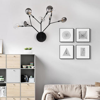 Contemporary Black Wall Sconce | Lumilya