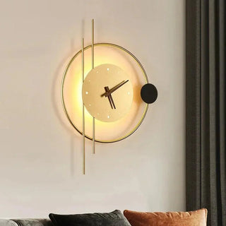 Modern Lighted Wall Clock | Lumilya