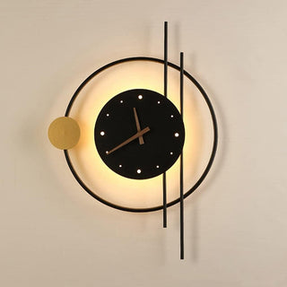 Modern Lighted Wall Clock | Lumilya