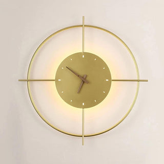 Modern Lighted Wall Clock | Lumilya