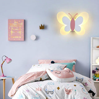 applique murale papillon