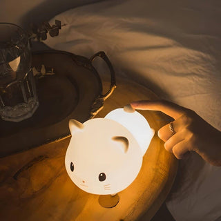 Silicone Cat Night Light | Children Night Lights