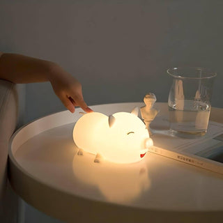 Squishy Piggy Night Light | Children Night Lights