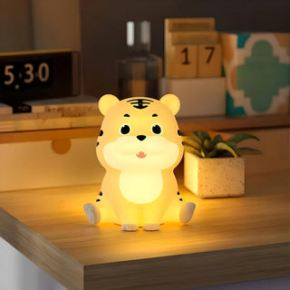 Squishy Tiger Night Light | Children Night Lights